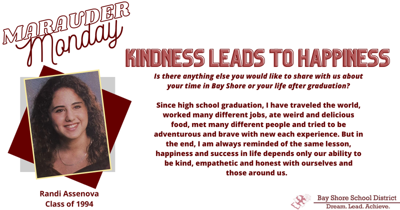 Marauder Monday - Randi Assenova - Class of 1994