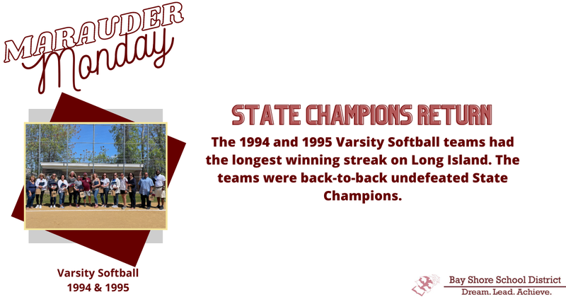 Marauder Monday - Varsity Softball 94 & 95