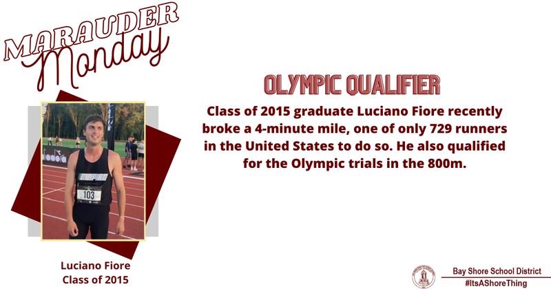 Marauder Monday - Luciano Fiore Class of 2015